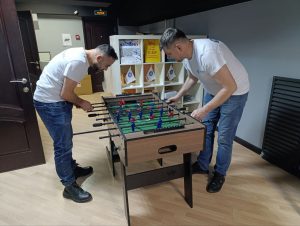 настольный футбол