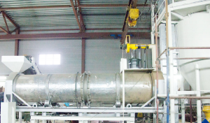 Линия сушки песка — общий вид